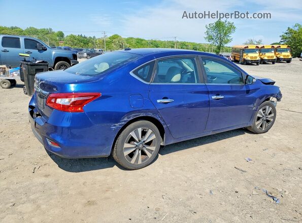 3N1AB7AP1GY338724 2016 NISSAN SENTRA Blue Trasero derecho