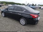 2017 Nissan Sentra Sv Черный vin: 3N1AB7AP1HL660973
