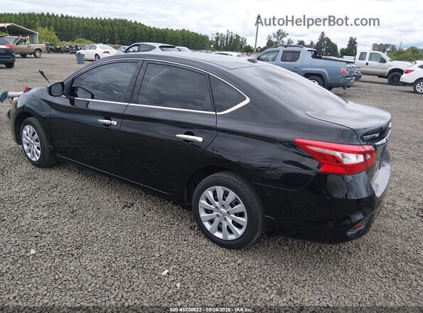 3N1AB7AP1HL660973 2017 NISSAN SENTRA Черный Задняя левая четверть