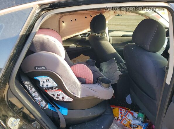 3N1AB7AP1HY212851 2017 NISSAN SENTRA Black Հետևի նստատեղերի տեսք