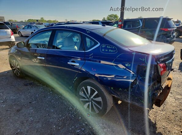 3N1AB7AP1HY230489 2017 NISSAN SENTRA Blue უკანა მარცხენა