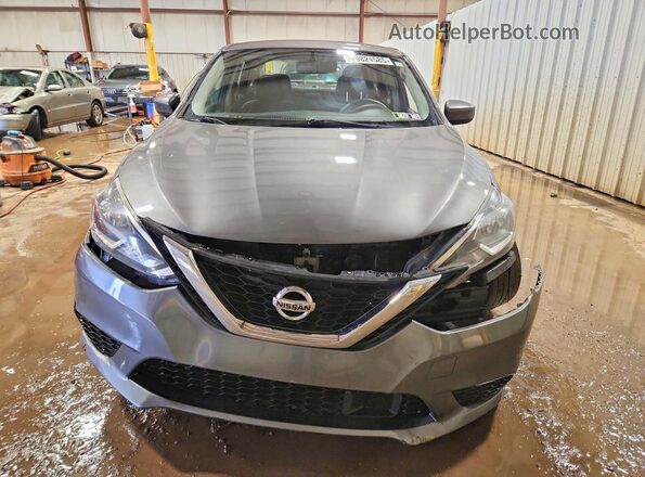 3N1AB7AP1KL616365 2019 NISSAN SENTRA Silver Vista frontal