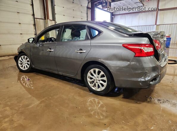 3N1AB7AP1KL616365 2019 NISSAN SENTRA Silver Trasero izquierdo