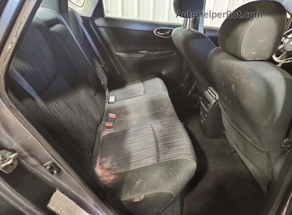3N1AB7AP1KL616365 2019 NISSAN SENTRA Silver Vista de los asientos traseros