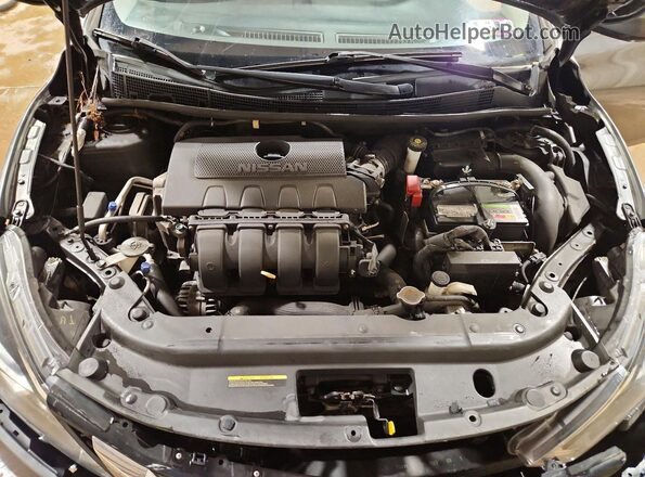 3N1AB7AP1KL616365 2019 NISSAN SENTRA Silver Vista interior trasera