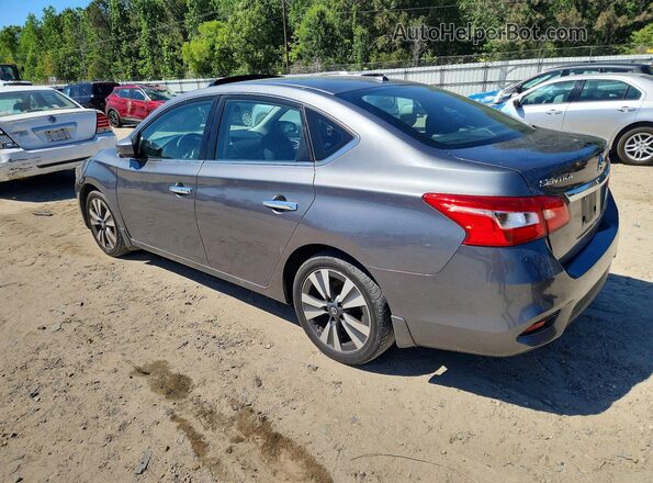 3N1AB7AP1KY216602 2019 NISSAN SENTRA Gray Tył lewy