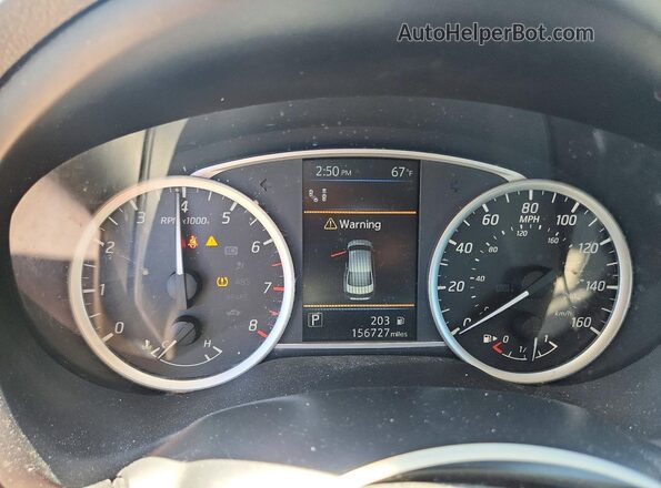 3N1AB7AP1KY216602 2019 NISSAN SENTRA Gray Widok zestawu wskaźników