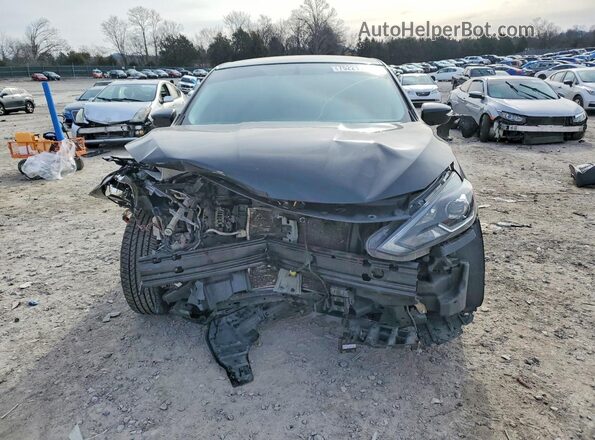 3N1AB7AP1KY306803 2019 NISSAN SENTRA Black Vista frontal
