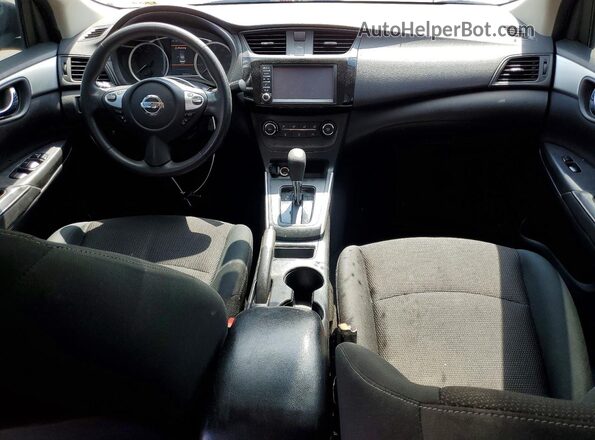 3N1AB7AP1KY318949 2019 NISSAN SENTRA Gray Widok deski rozdzielczej