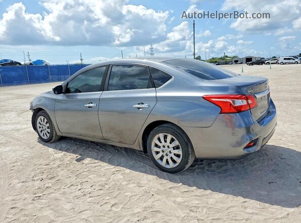3N1AB7AP1KY318949 2019 NISSAN SENTRA Gray Tył lewy