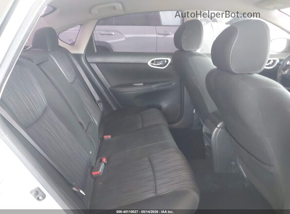 3N1AB7AP1KY404844 2019 NISSAN SENTRA Серебряный Вид наклейки с VIN-кодом