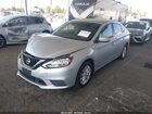 2019 Nissan Sentra Sv Серебряный vin: 3N1AB7AP1KY404844