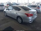 2019 Nissan Sentra Sv Серебряный vin: 3N1AB7AP1KY404844