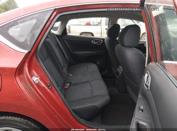 3N1AB7AP2GL672306 2016 NISSAN SENTRA Красный Вид наклейки с VIN-кодом