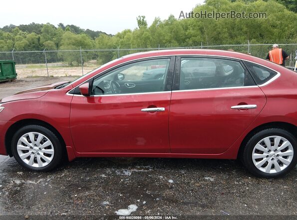 3N1AB7AP2GL672306 2016 NISSAN SENTRA Красный 