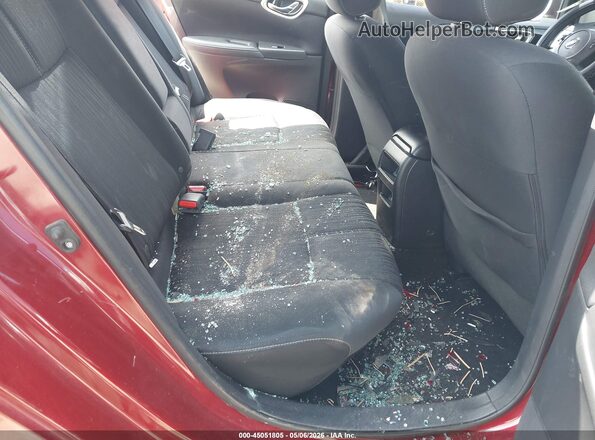 3N1AB7AP2GL672452 2016 NISSAN SENTRA Red Вид наклейки з VIN-кодом