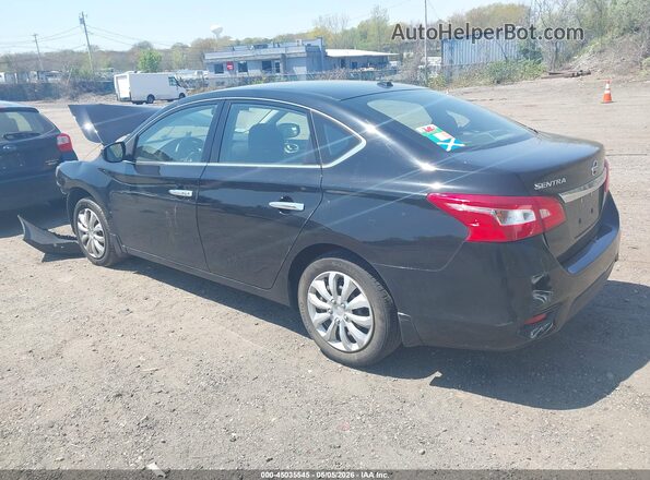 3N1AB7AP2GY218947 2016 NISSAN SENTRA Black Задня ліва чверть