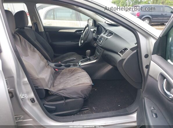 3N1AB7AP2GY231648 2016 NISSAN SENTRA Silver Вид салону спереду