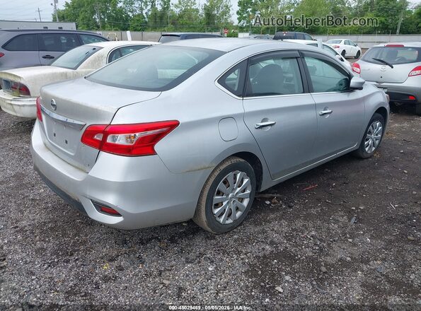 3N1AB7AP2GY231648 2016 NISSAN SENTRA Silver Задня права чверть