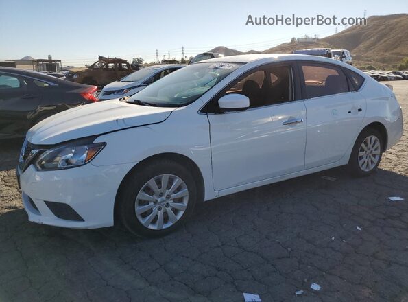 3N1AB7AP2GY241421 2016 NISSAN SENTRA White Առջևի ձախ երեք քառորդ տեսարան