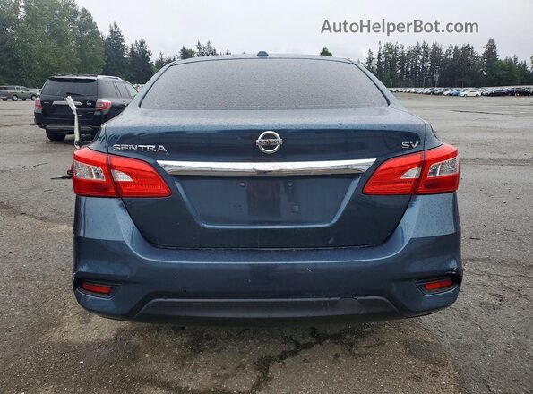 3N1AB7AP2GY246103 2016 NISSAN SENTRA Green Widok z tyłu