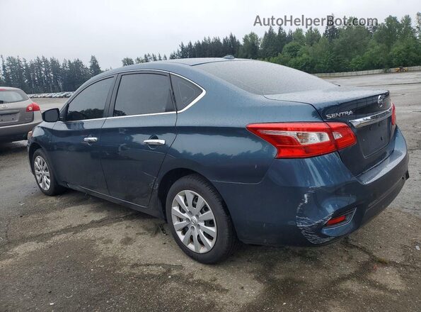 3N1AB7AP2GY246103 2016 NISSAN SENTRA Green Tył lewy