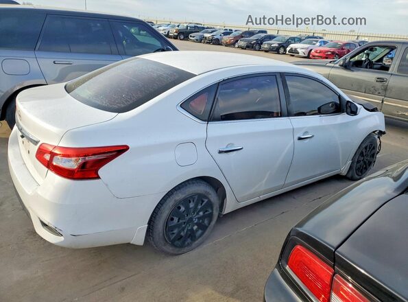 3N1AB7AP2GY273611 2016 NISSAN SENTRA Белый Задняя правая четверть