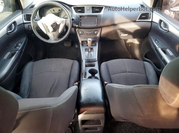 3N1AB7AP2GY273611 2016 NISSAN SENTRA Белый Вид панели приборов