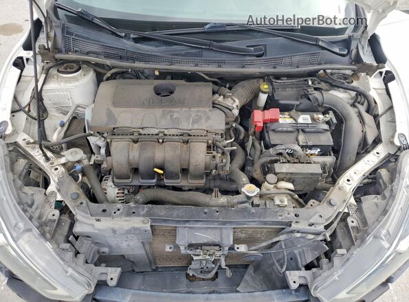 3N1AB7AP2GY287203 2016 NISSAN SENTRA White Вид задньої частини салону