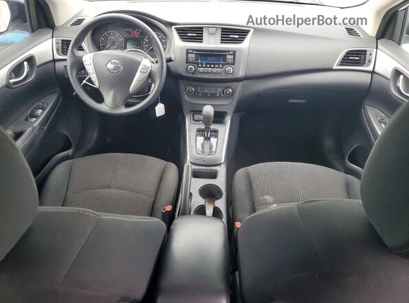 3N1AB7AP2GY287203 2016 NISSAN SENTRA White Вид панелі приладів