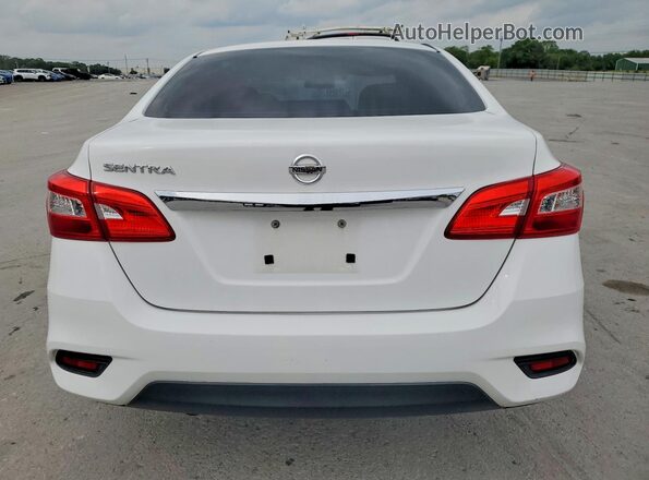 3N1AB7AP2GY287203 2016 NISSAN SENTRA White Вид ззаду