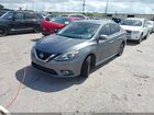 2016 Nissan Sentra Sr Gray vin: 3N1AB7AP2GY338716