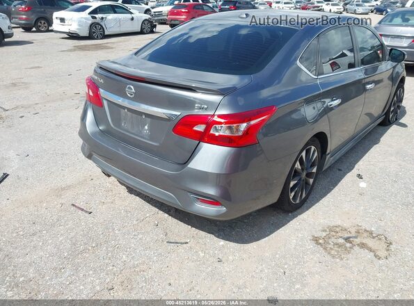 3N1AB7AP2GY338716 2016 NISSAN SENTRA Gray Trasero derecho