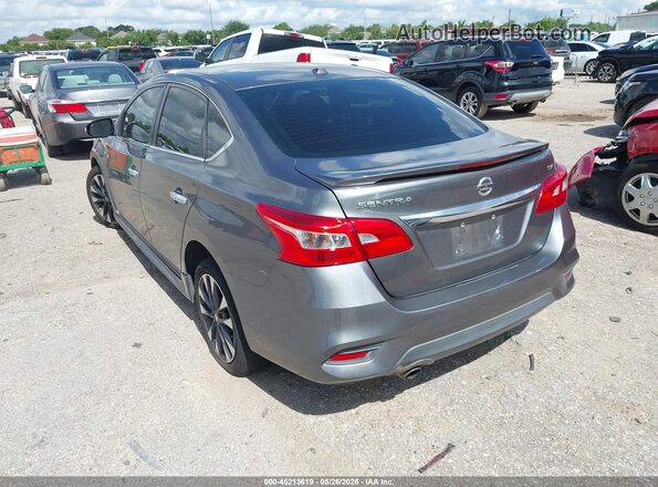 3N1AB7AP2GY338716 2016 NISSAN SENTRA Gray Trasero izquierdo
