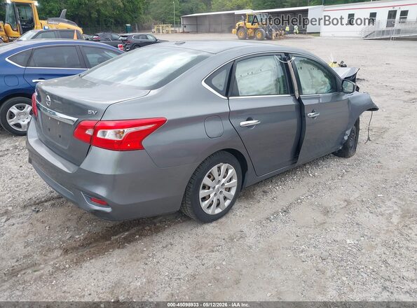 3N1AB7AP2HL636665 2017 NISSAN SENTRA Gray Tył prawy