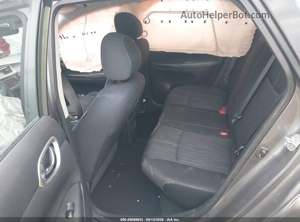 3N1AB7AP2HL636665 2017 NISSAN SENTRA Gray Widok naklejki z numerem VIN
