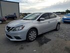 2017 Nissan Sentra Sv Silver vin: 3N1AB7AP2HL670055