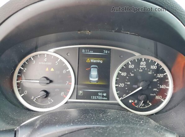 3N1AB7AP2HL670055 2017 NISSAN SENTRA Silver Vista del cuadro de instrumentos