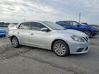 2017 Nissan Sentra Sv Silver vin: 3N1AB7AP2HL670055
