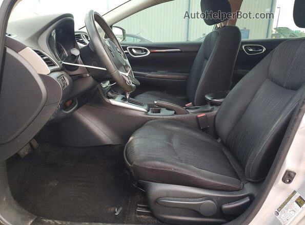 3N1AB7AP2HL670055 2017 NISSAN SENTRA Silver Vista interior delantera