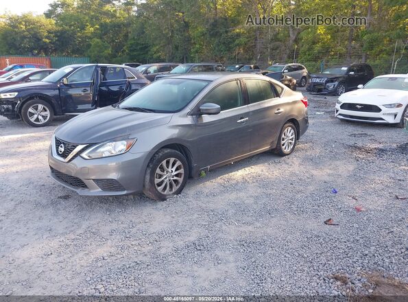 3N1AB7AP2HY241324 2017 NISSAN SENTRA Серый Передняя левая четверть