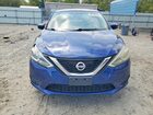 2017 Nissan Sentra S Синий vin: 3N1AB7AP2HY251318