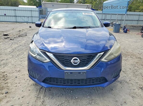 3N1AB7AP2HY251318 2017 NISSAN SENTRA Синий Вид спереди