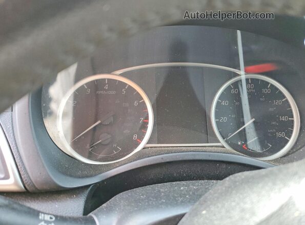 3N1AB7AP2HY271455 2017 NISSAN SENTRA Темно-бордовый Вид щитка приборов