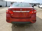 2017 Nissan Sentra Sv Темно-бордовый vin: 3N1AB7AP2HY271455