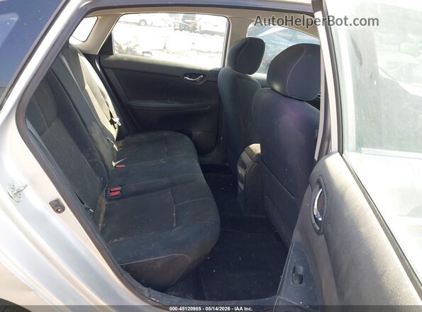 3N1AB7AP2HY273593 2017 NISSAN SENTRA Silver Widok naklejki z numerem VIN
