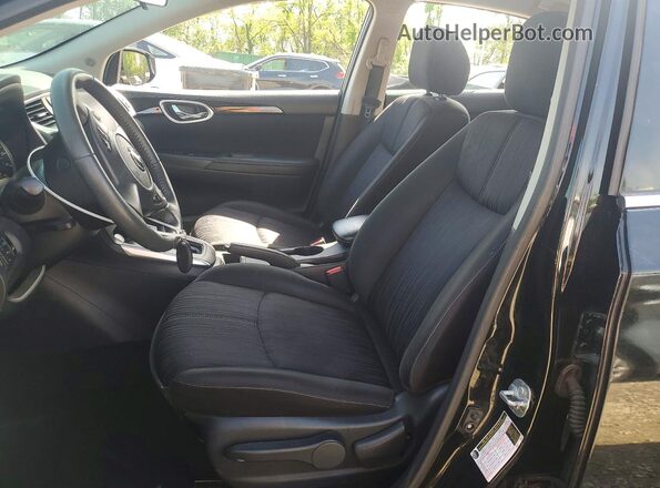 3N1AB7AP2HY279524 2017 NISSAN SENTRA Black Vista interior delantera