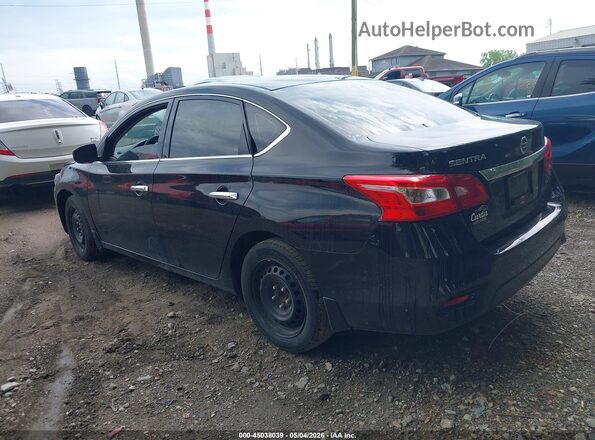 3N1AB7AP2HY297893 2017 NISSAN SENTRA Black Tył lewy