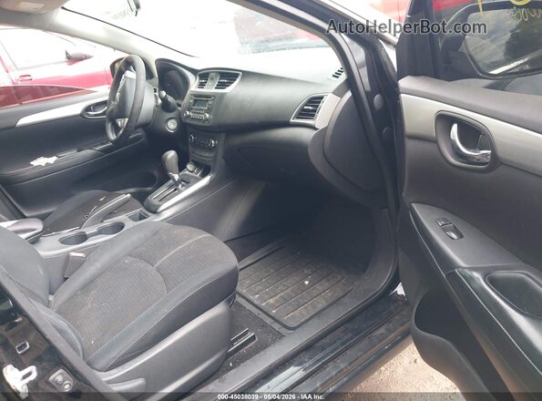 3N1AB7AP2HY297893 2017 NISSAN SENTRA Black Widok wnętrza z przodu