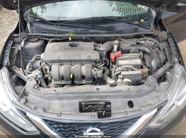 3N1AB7AP2HY297893 2017 NISSAN SENTRA Black Widok z tyłu